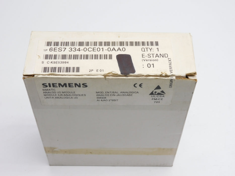 SIEMENS 6ES7334-0CE01-0AA0 NSMP