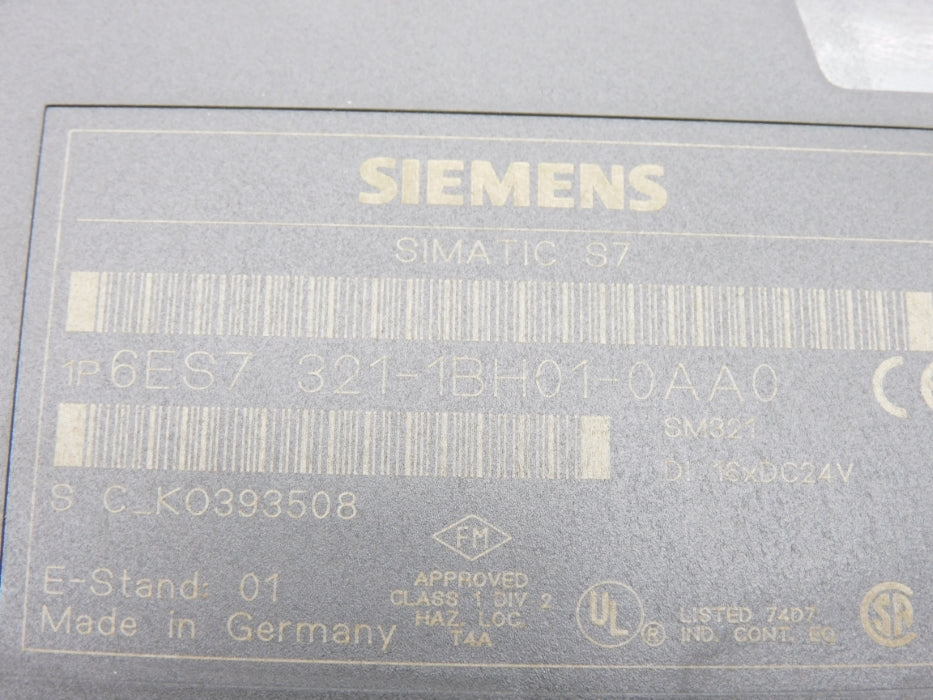 SIEMENS 6ES7321-1BH01-0AA0 NSMP