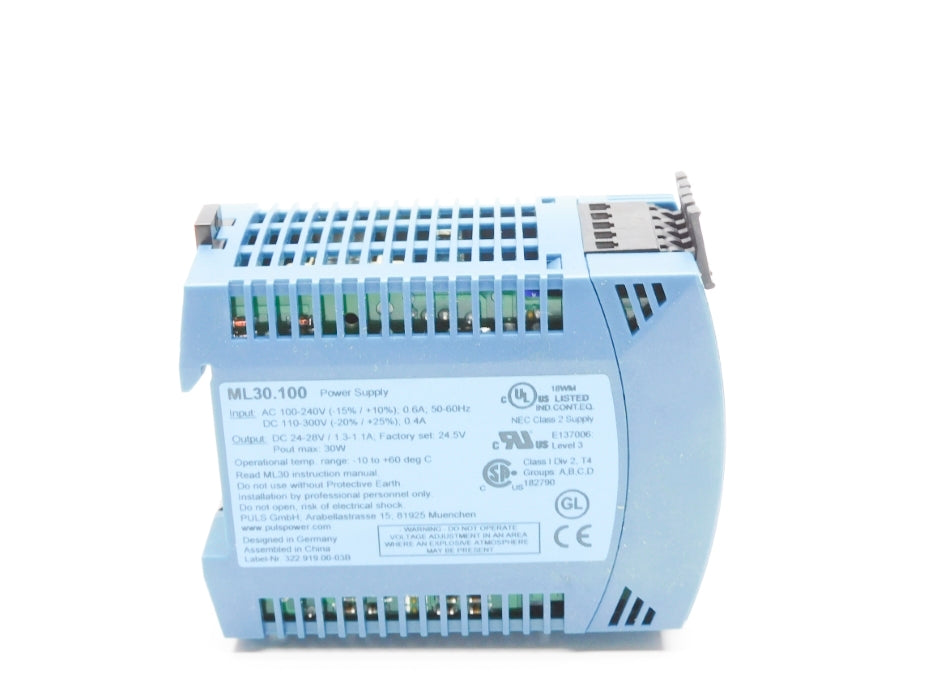 PULS ML30.100 100-240VAC 110-300VDC NSNP