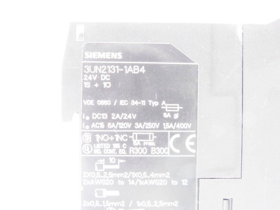 SIEMENS 3UN2131-1AB4 24VDC NSNP