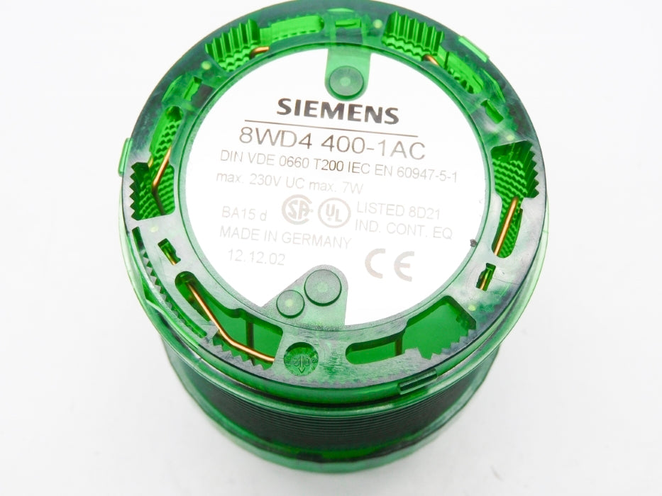 SIEMENS 8WD4400-1AC 230VAC/DC (NO BULB) NSNP