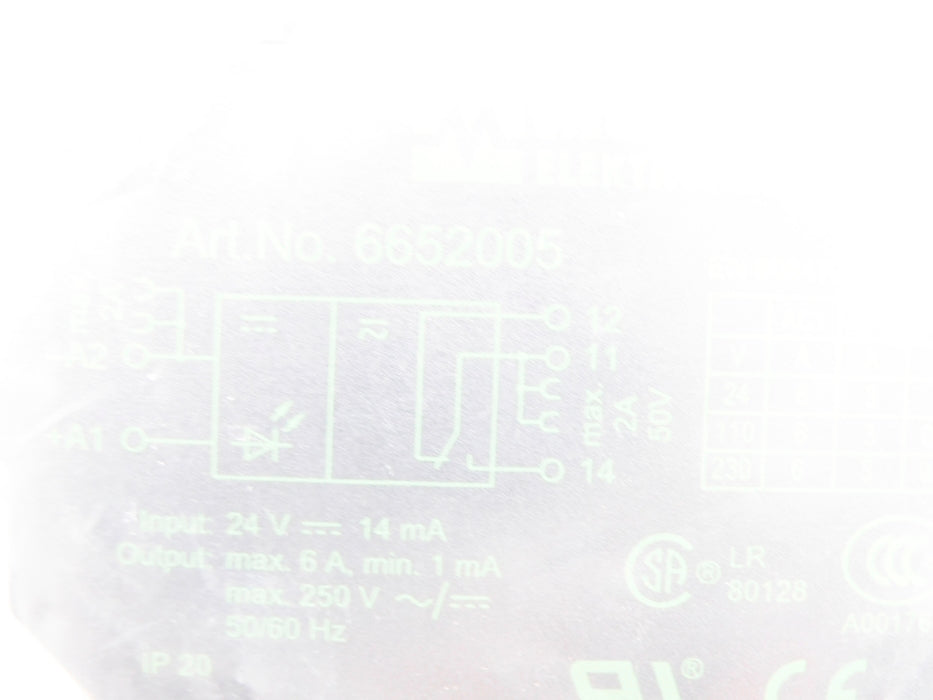 MURR ELEKTRONIK 526036 6652005 24V 6A NSMP