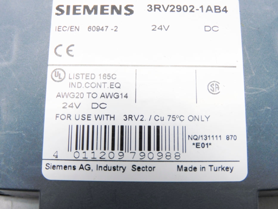 SIEMENS 3RV2902-1AB4 NSNP