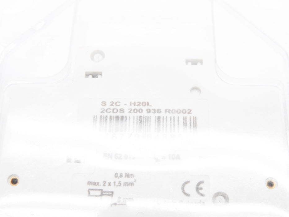 ABB 2CDS200936R0002 S2C-H20L NSMP