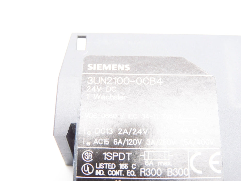 SIEMENS 3UN2100-0CB4 24VDC 2A UNMP