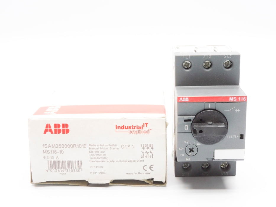 ABB 1SAM250000R1010 MS116-10 690V 6.3-10A NSMP