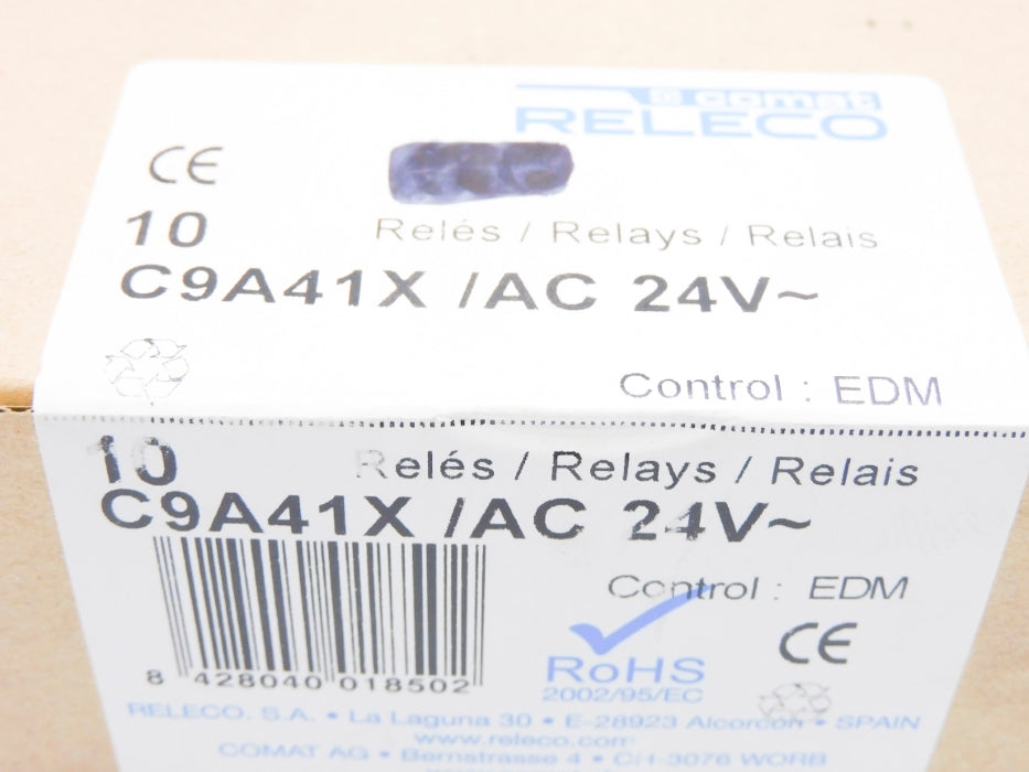 RELECO C9A41X 24VAC (PKG OF 10) NSFS