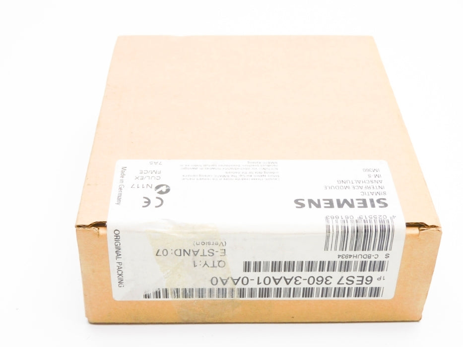 SIEMENS 6ES7360-3AA01-0AA0 NSFS