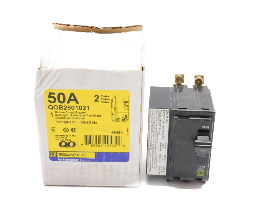 SQUARE D QOB2501021 50A 120/240V NSMP