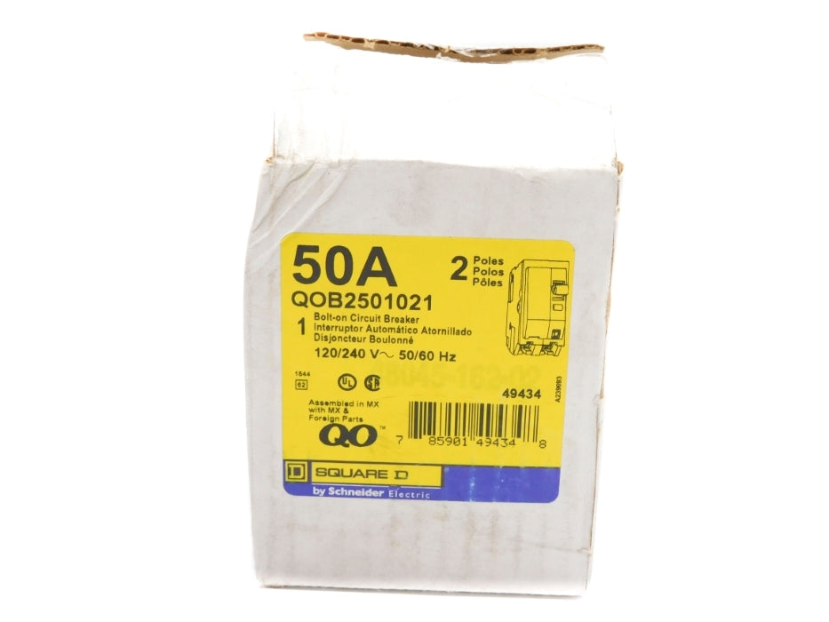 SQUARE D QOB2501021 50A 120/240V NSMP