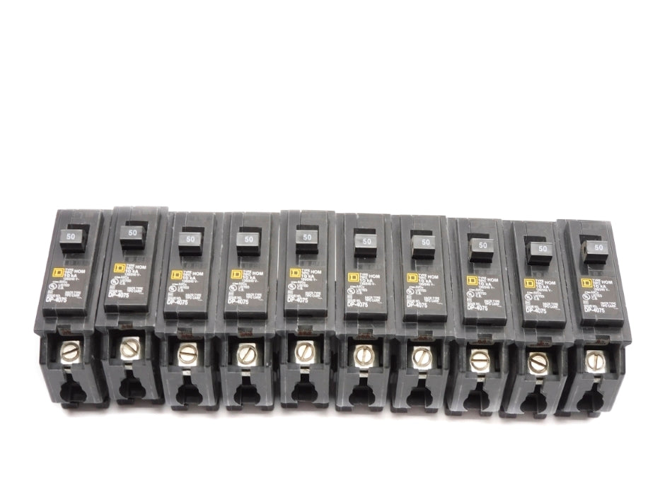 SQUARE D HOM150CP 50A 120/240V (PKG OF 10) NSMP