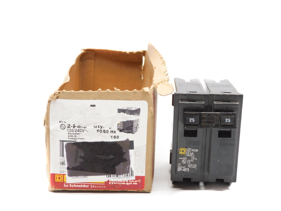 SQUARE D HOM225 120/240V 25A (PKG OF 5) NSMP