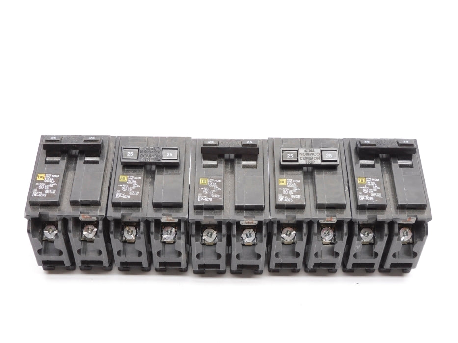 SQUARE D HOM225 25A 120/240V (PKG OF 5) (AS PICTURED) NSMP