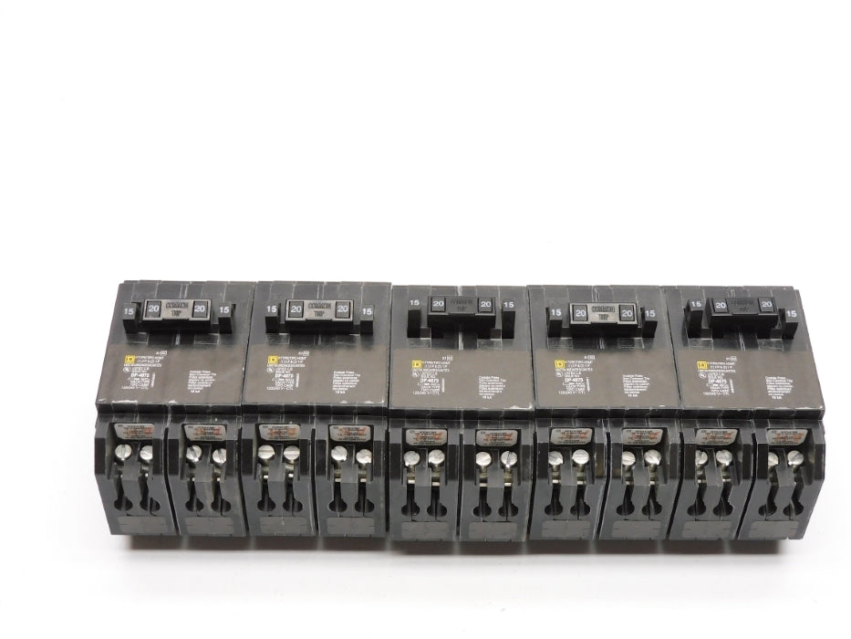 SQUARE D HOMT1515220CP 15/20A 120/240V (PKG OF 5) NSMP