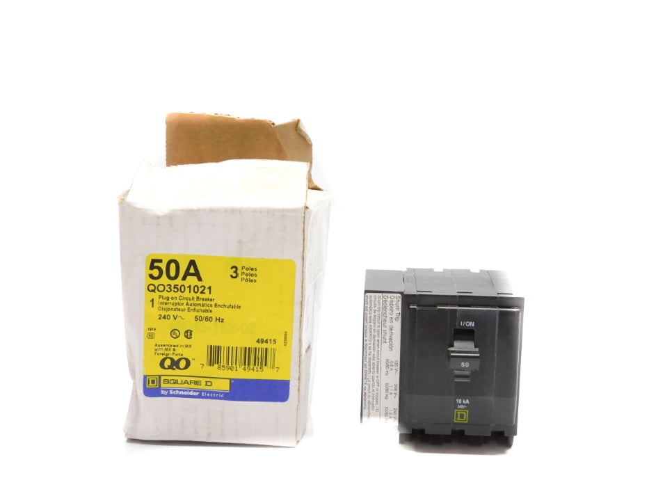 SQUARE D QO3501021 240V 50A NSMP