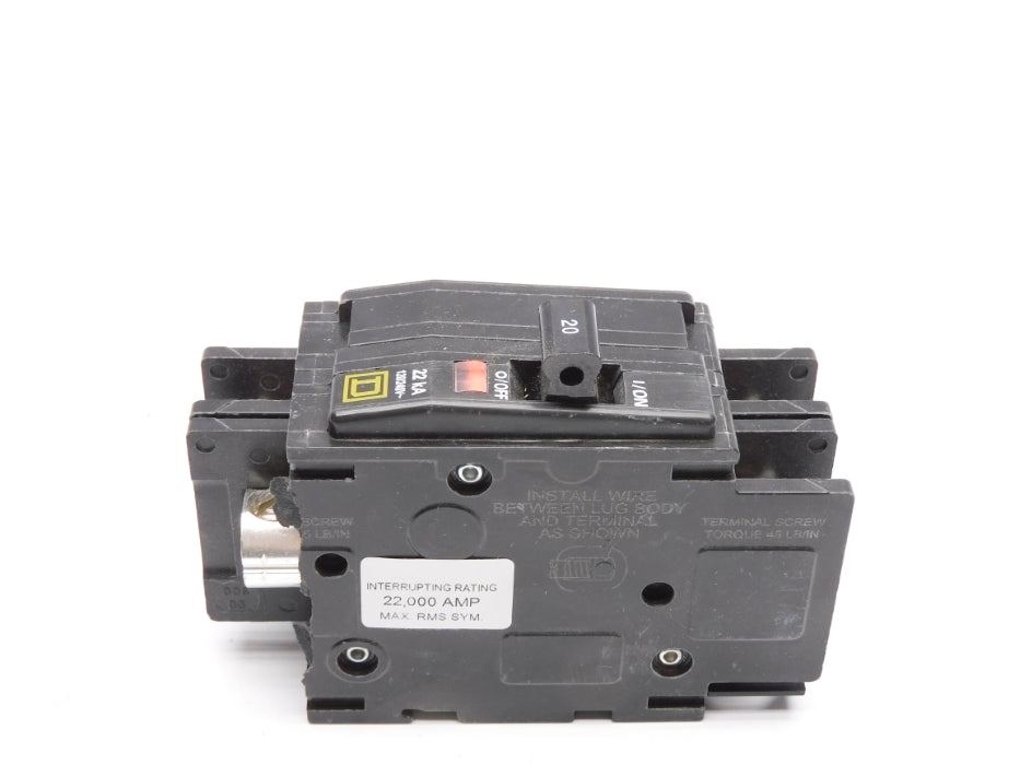 SQUARE D QOU220VH 20A 120/240V (AS PICTURED) NSMP