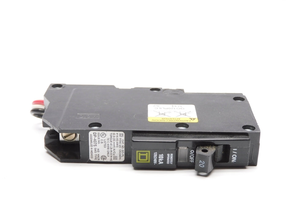 SQUARE D QO120PLILC 20A 120/240V NSMP