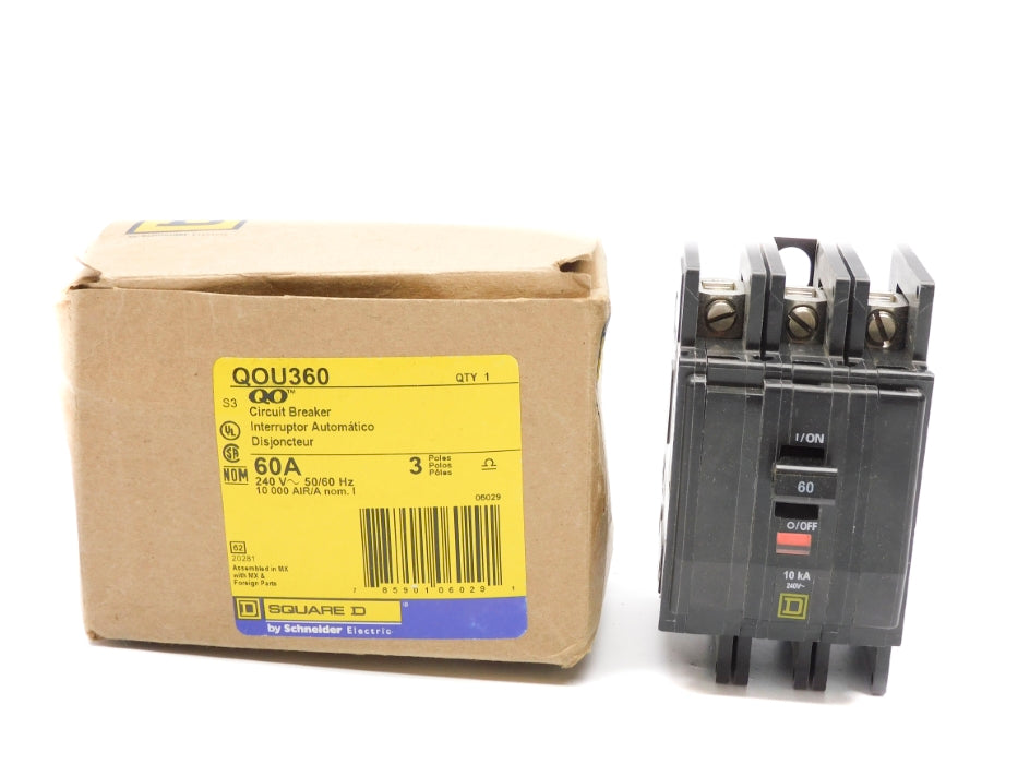 SQUARE D QOU360 60A 240V (AS PICTURED) NSMP