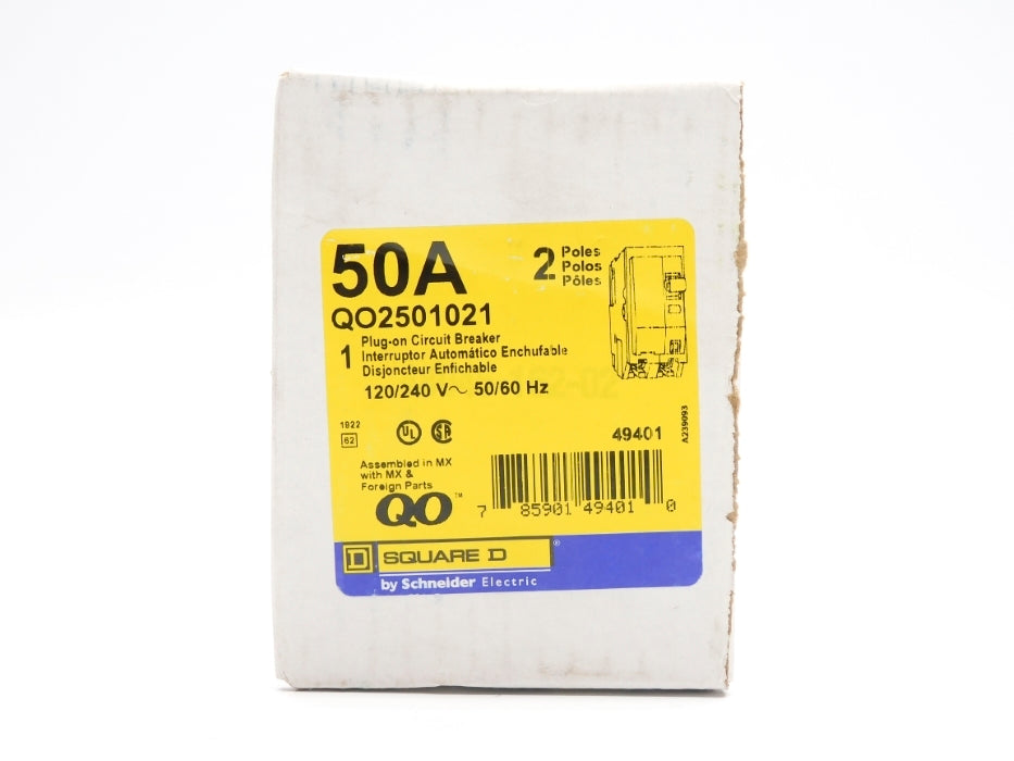SQUARE D QO2501021 50A 120/240V NSFS