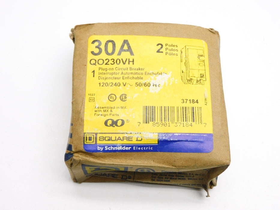 SQUARE D QO230VH 30A 120/240V NSMP