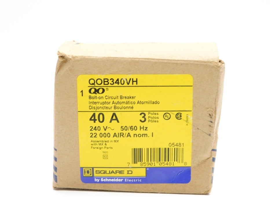 SQUARE D QOB340VH 40A 240V NSMP