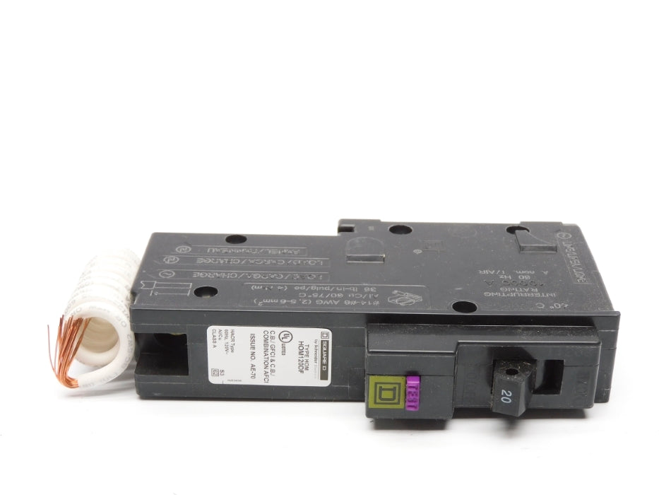 SQUARE D HOM120DF 120V 20A NSMP