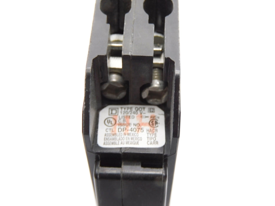SQUARE D QOT1515 2-15A 120/240V (AS PICTURED) NSNP