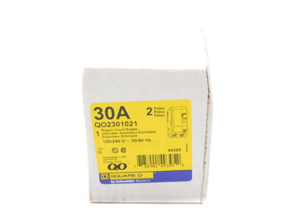 SQUARE D QO2301021 30A 120/240V NSFS