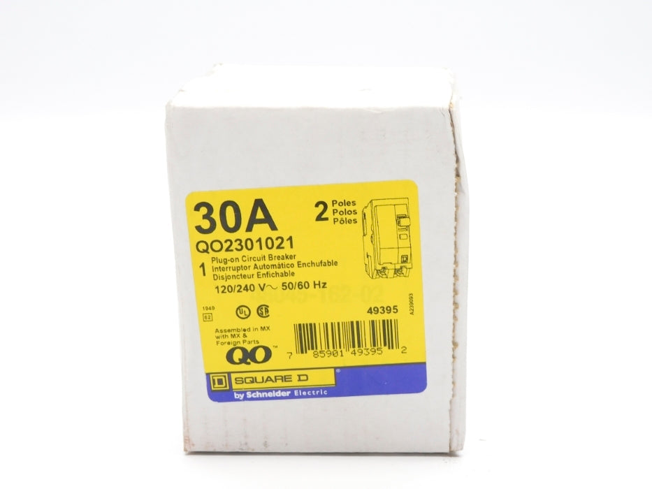 SQUARE D QO2301021 30A 120/240V NSFS