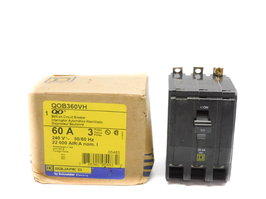SQUARE D QOB360VH 60A 240V (AS PICTURED) NSMP