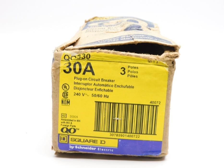 SQUARE D QO330 30A 240V (PKG OF 3) NSMP