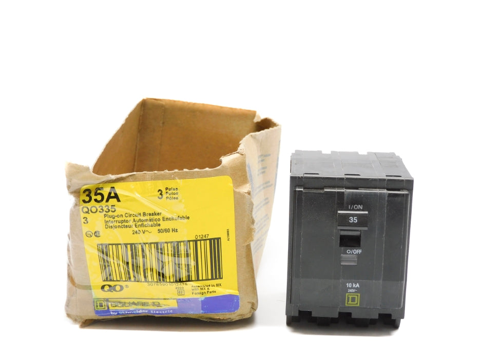 SQUARE D QO335 240V 35A (PKG OF 3) NSMP