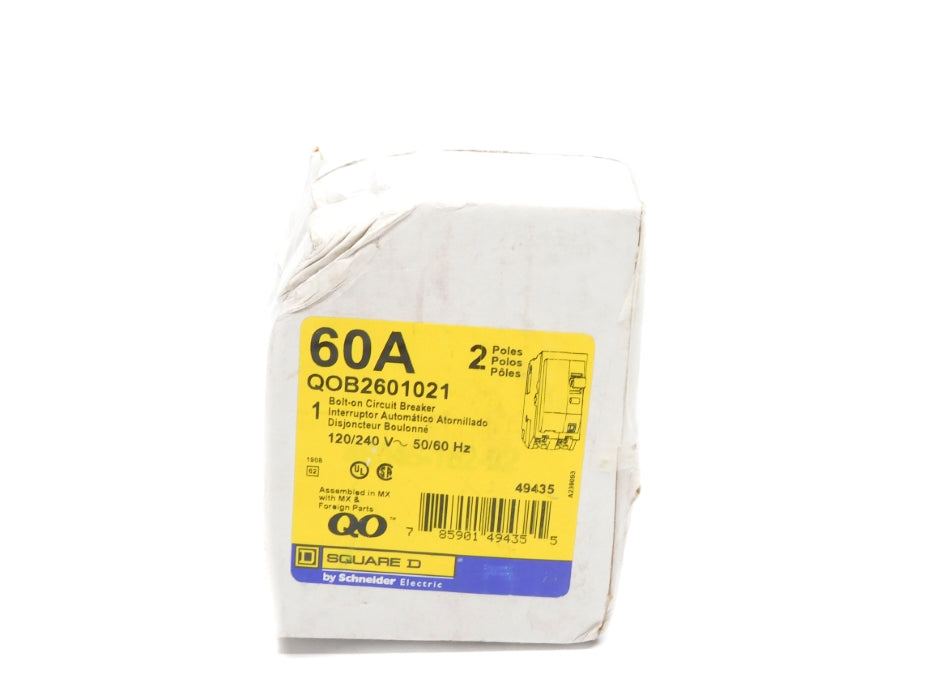 SQUARE D QOB2601021 60A 120/240V (AS PICTURED) NSFS