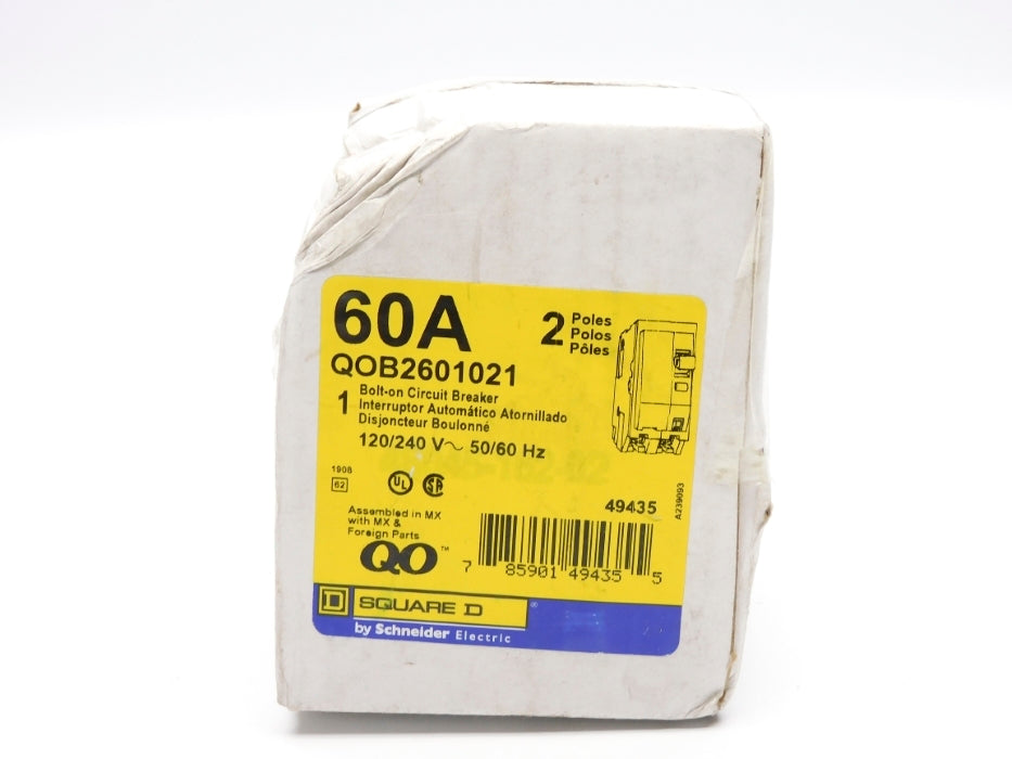 SQUARE D QOB2601021 60A 120/240V (AS PICTURED) NSFS