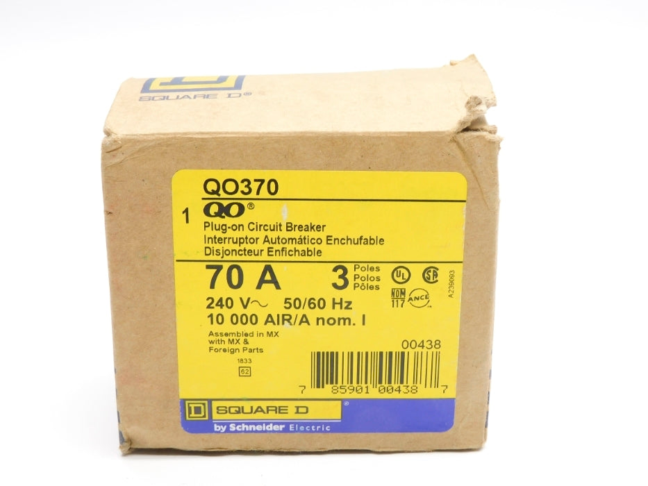 SQUARE D QO370 70A 240V NSMP