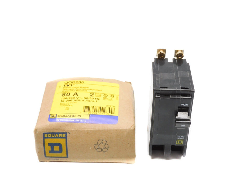 SQUARE D QOB280 80A 120/240V NSMP