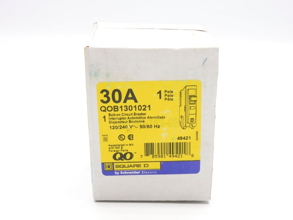 SQUARE D QOB1301021 30A 120/240V (AS PICTURED) NSFS