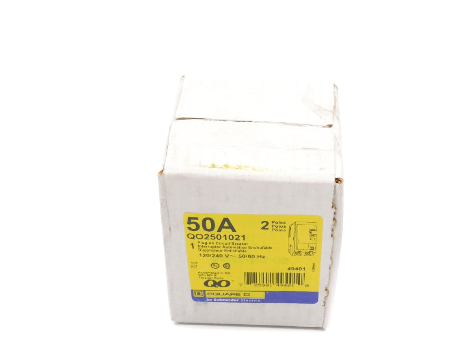 SQUARE D QO2501021 50A 120/240V (AS PICTURED) NSFS