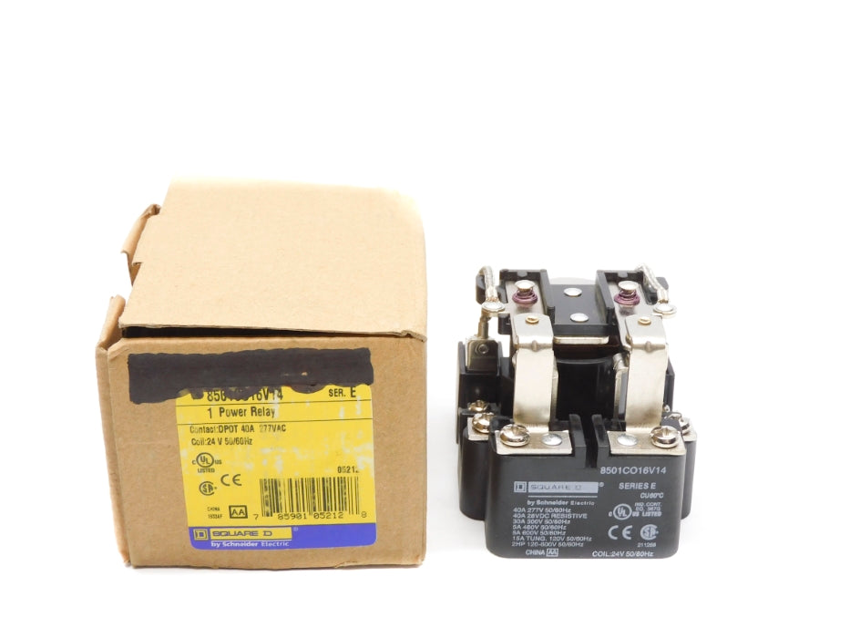 SQUARE D 8501CO16V14 SER. E 24V NSMP