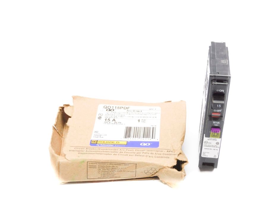 SQUARE D QO115PDF 15A 120V (AS PICTURED) NSMP