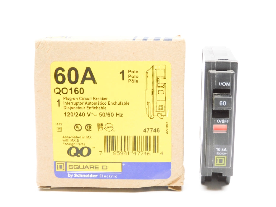 SQUARE D QO160 60A 120/240V NSMP
