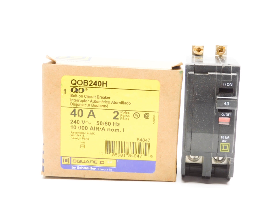 SQUARE D QOB240H 40A 240V NSMP