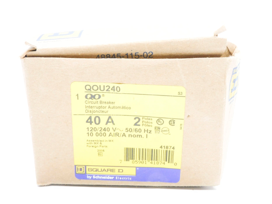 SQUARE D QOU240 40A 120/240V NSMP