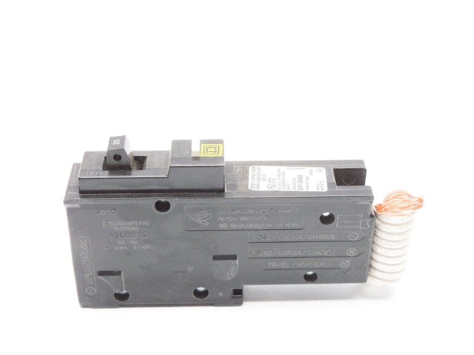SQUARE D HOM120CAFI 20A 120V NSMP