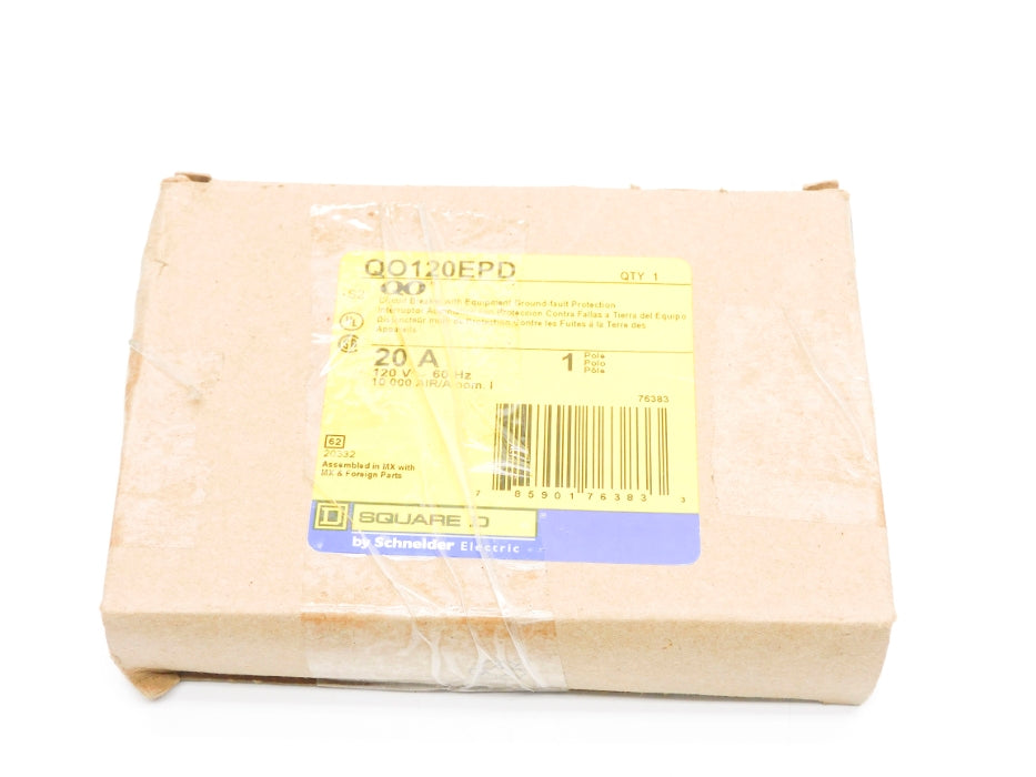SQUARE D QO120EPD 120V 20A NSMP