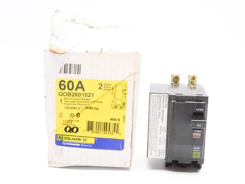 SQUARE D QOB2601021 60A 120/240V NSMP