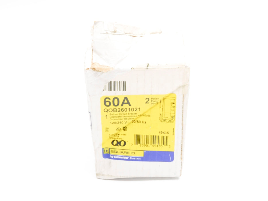 SQUARE D QOB2601021 60A 120/240V NSMP