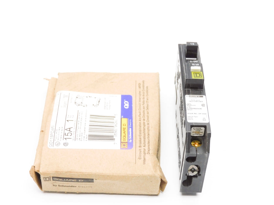 SQUARE D QO115PCAFI 15A 120V NSMP