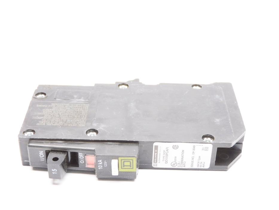 SQUARE D QO115PCAFI 15A 120V NSMP