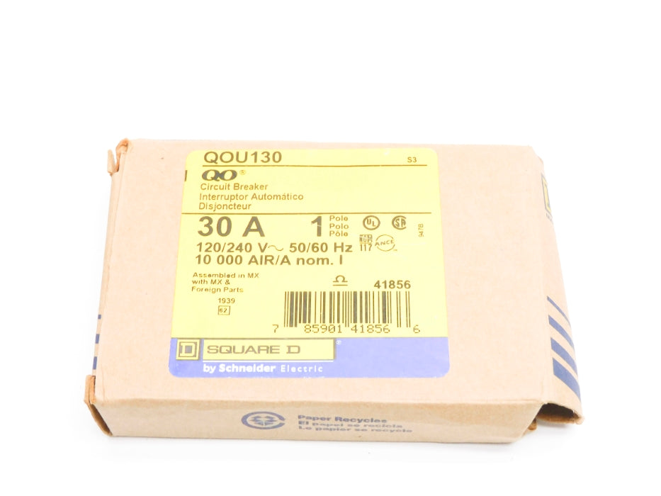 SQUARE D QOU130 30A 120/240V (AS PICTURED) NSMP